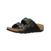 Pantolette FLY LONDON "Fly London Pantoletten Leder", Damen, Gr. 37, schwarz, Leder, casual, Schuhe