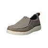 Slipper BUGATTI "bugatti Slipper Textil", Herren, Gr. 45, grau (taupe), Textil, casual, Schuhe