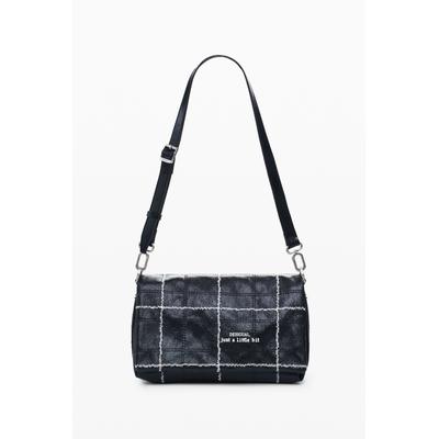Medium shiny crossbody bag