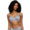 Minimizer-BH TRIUMPH "Essential Minimizer T W X", Damen, Gr. 70, Cup E, grau shadow, Microtouch, Obermaterial: 70% Polyamid, 30% Elasthan, casual, BHs, verkleinert die Brust optisch um eine Cup-Größe