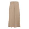 Jogginghose BRAX "Style MELLI S", Damen, Gr. 40, Normalgrößen, grau (taupe), 53% Polyester, 43% Schurwolle, 4% Elasthan, Hosen