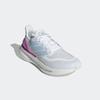 Laufschuh ADIDAS PERFORMANCE "PUREBOOST 5", Gr. 39, cloud weiß, glow blau, lila burst, Textil, Synthetik, sportlich, Schuhe