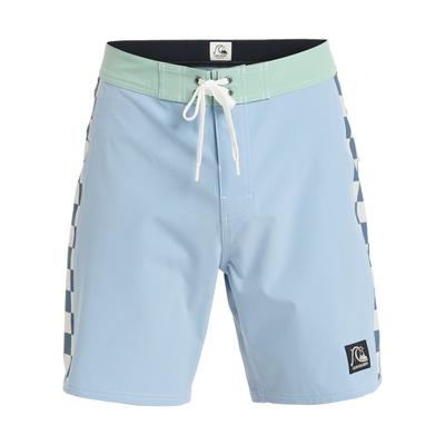 Boardshorts QUIKSILVER "Original Arch 18", Herren, Gr. 33(M/L), blau (ashley blau), 92% Polyester, 8% Elasthan, Hosen Image