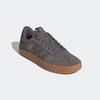 Sneaker ADIDAS SPORTSWEAR "VL COURT 3.0", Gr. 44, charcoal, charcoal, gold metallic, Leder, Synthetik, sportlich, Schuhe, inspiriert vom Design des adidas samba, Topseller
