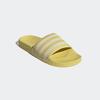 Badesandale ADIDAS ORIGINALS "ADILETTE", Gr. 43, powder gelb, crystal weiß, powder gelb, Textil, sportlich, Schuhe