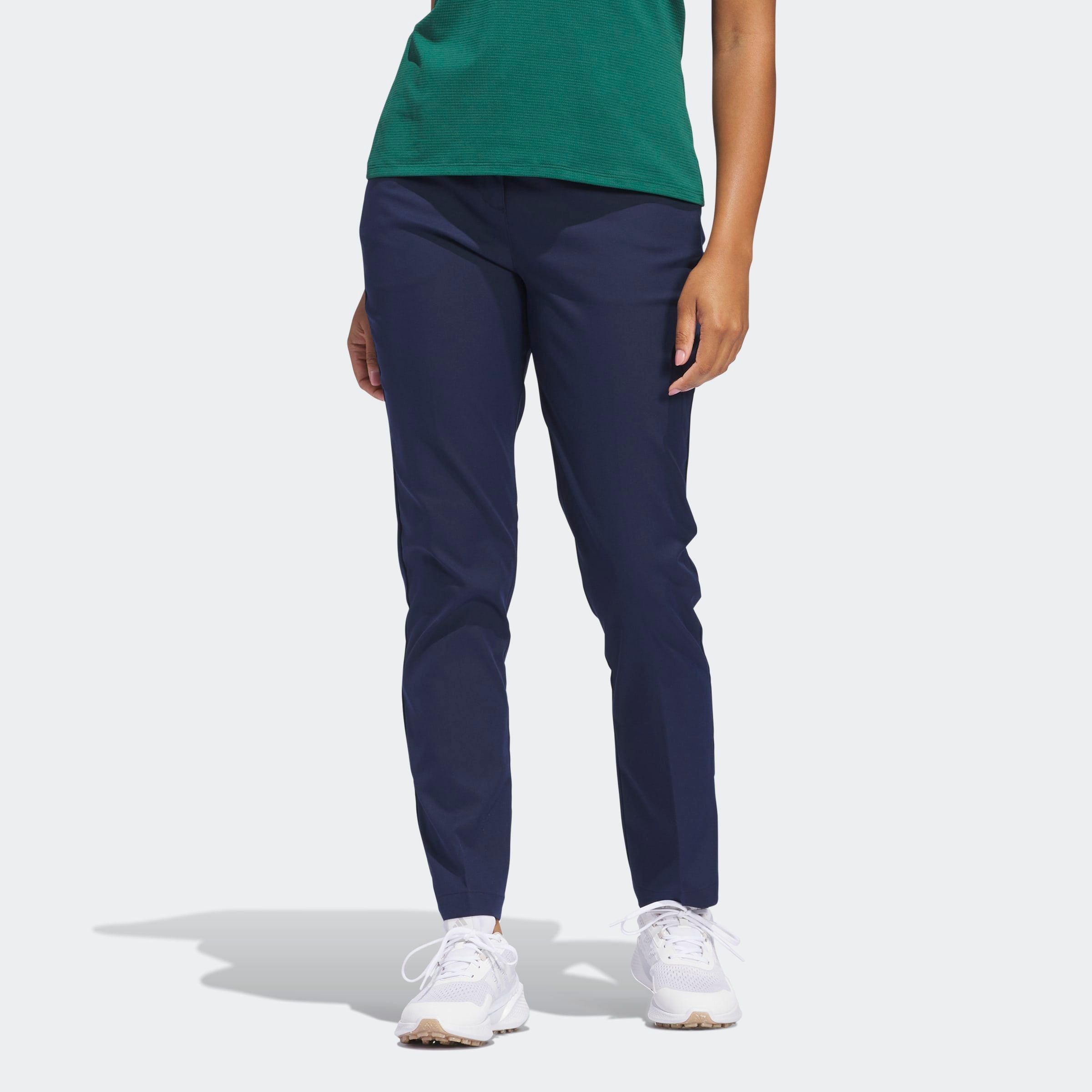 Golfhose ADIDAS PERFORMANCE "W ULT 5 PK TW P", Damen, Gr. 32, N-Gr, blau (collegiate navy), Obermaterial: 100% Polyester, Hosen Image