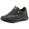 Sneaker WALDLÄUFER "K-JANKA-Soft", Damen, Gr. 7 (40,5), grau, Nubukleder, Textil, Nappaleder, casual, Schuhe, Bequemschuh, Schnürschuh, Halbschuh in Extraweite K