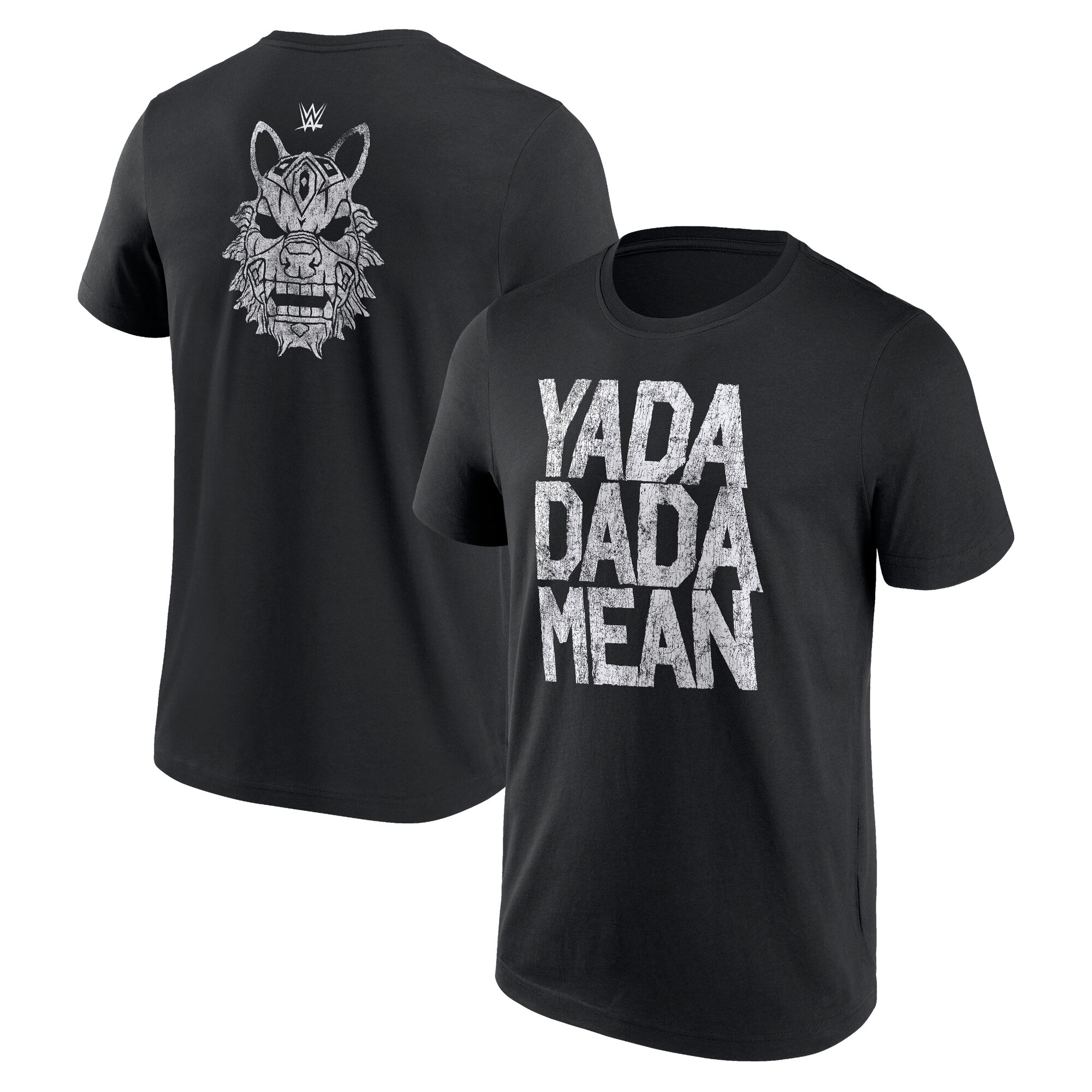 WWE Jacob Fatu Yada Dada Mean T-Shirt - Schwarz - Herren Image