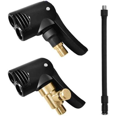 Odipie - 2 Stück Autoreifen-Ventiladapter, Füllspitze, Adapter, Ersatzpumpenkopf mit Gewinde und Image