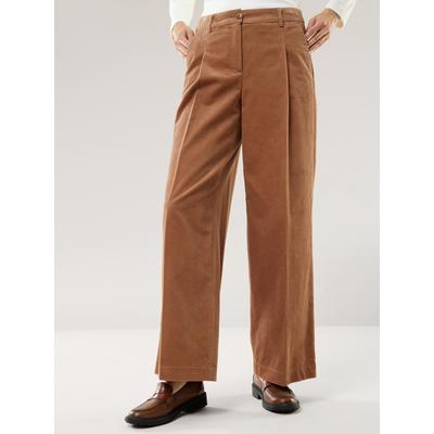 Walbusch Damen Premium Marlene Cordhose Beige noch offen: Muster Image