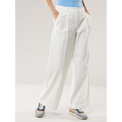 Walbusch Damen Premium Marlene Cordhose Weiss noch offen: Muster Image