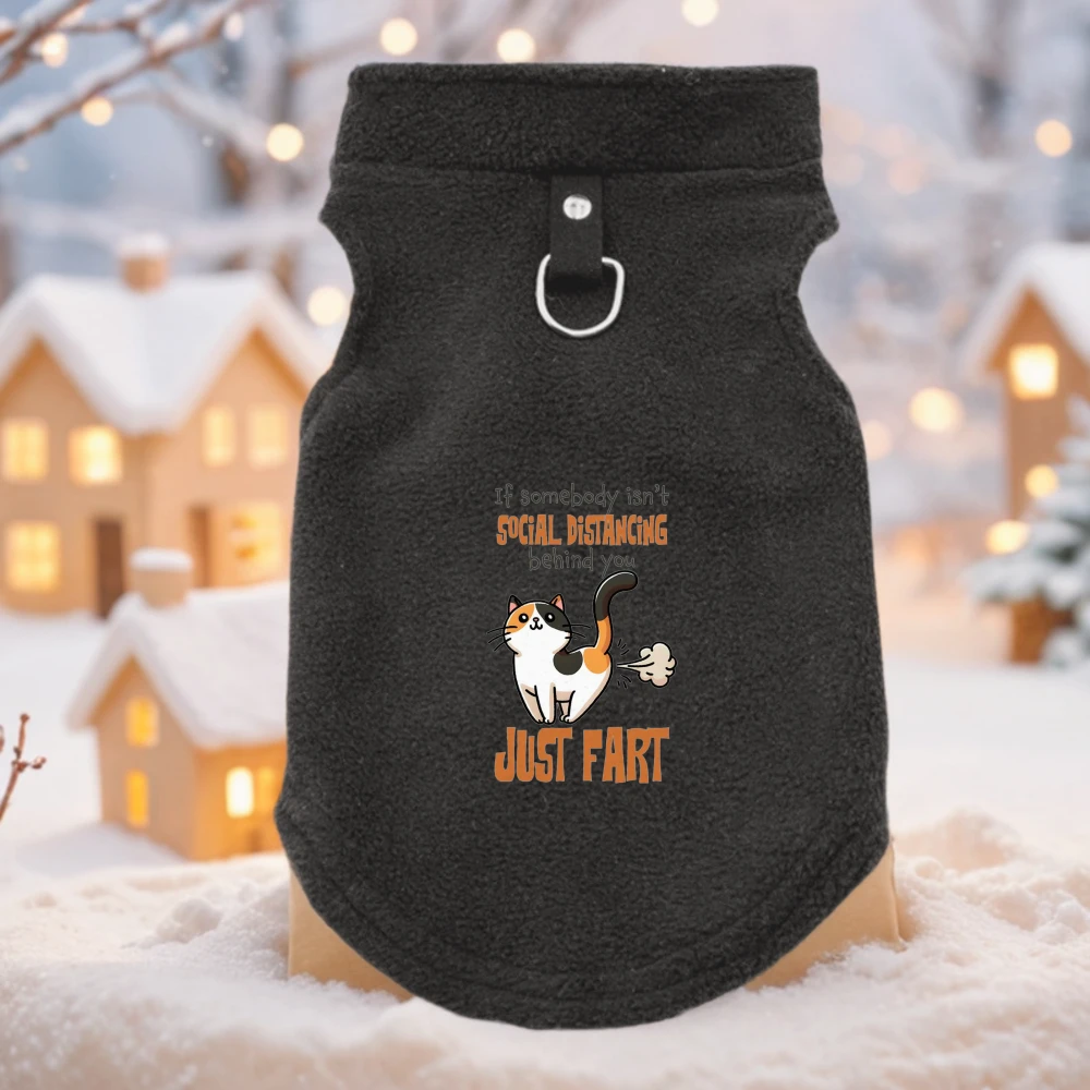 Winterkleidung aus weichem Fleece für Hunde, einschließlich Mantel für französische Bulldoggen, Kostüme für Möpse und Jacken für kleine Rassen wie Image