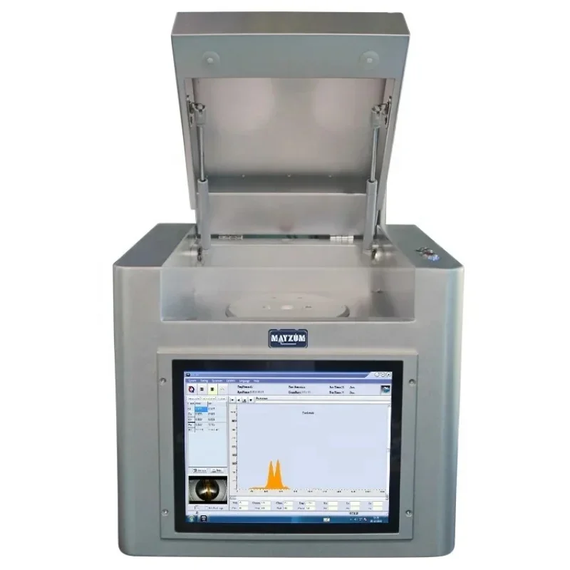 Spektrometer-Analysator zum Testen von Schmuck, Gold, Edelmetall Image
