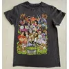 2025, Disney Villains T-Shirt, Größe S/C/P, Charaktere, T-Shirt, graue Baumwolle, Unisex, Baumwolle, kurzärmelig, High Street