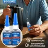 480 Black Super Glue, Black Item Adhesive Cyanoacrylat-Klebstoff Instant Dry Powerful Universal Adhesive for Rubber Goods Schwarze Uhren, Gepäckstücke, schwarze Mülltonnen, schwarze Schuhe.