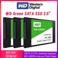 Western Digital SATA3 SSD WD VERDE 2.5 "250GB 500GB 1TB 2TB Trasferimento ad alta velocità Unità a stato solido interna per PC/Laptop mac