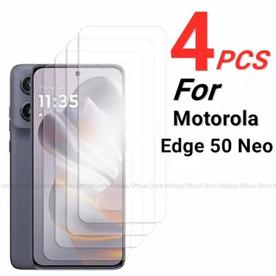 2/4PCS Screen Protector For Motorola Edge 50 Neo Tempered Glass Motorola Edge 50 Neo Film Phone Glass For Motorola Edge 50 Neo