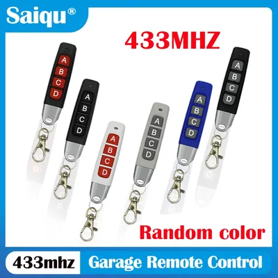 433MHZ Garage Door Opener Remote Control Duplicator Clone Cloning Code Car Key Universal Transmitter for Automatic Gates