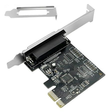 TAPDRA PCI Express Parallel Port Adapter Card SPP EPP ECP for Printers Programmers Scanners 2.5Gb/s Fits Multiple PCI-e Slots