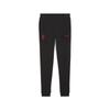 Sporthose PUMA "AC Milan FtblEssentials Hose Jungen", Kinder, Gr. 176, Normalgrößen, rot (schwarz for all time rot), 68% Baumwolle, 32% Polyester, regular fit, Hosen