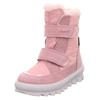 Winterstiefel SUPERFIT "FLAVIA WMS: Mittel", Kinder, Gr. 30, rosa, Veloursleder, Polyester, Leder, casual, Schuhe, Stiefel mit wasserdichtem GORE TEX, Größenschablone zum Download