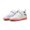 Fußballschuh PUMA "FUTURE 8 PLAY Futsalschuhe Jugendliche", Kinder, Gr. 26, weiß schwarz glowing rot, Obermaterial: Synthetik; Futter: Textil; Innensohle: Textil; Laufsohle: Gummi, Schuhe