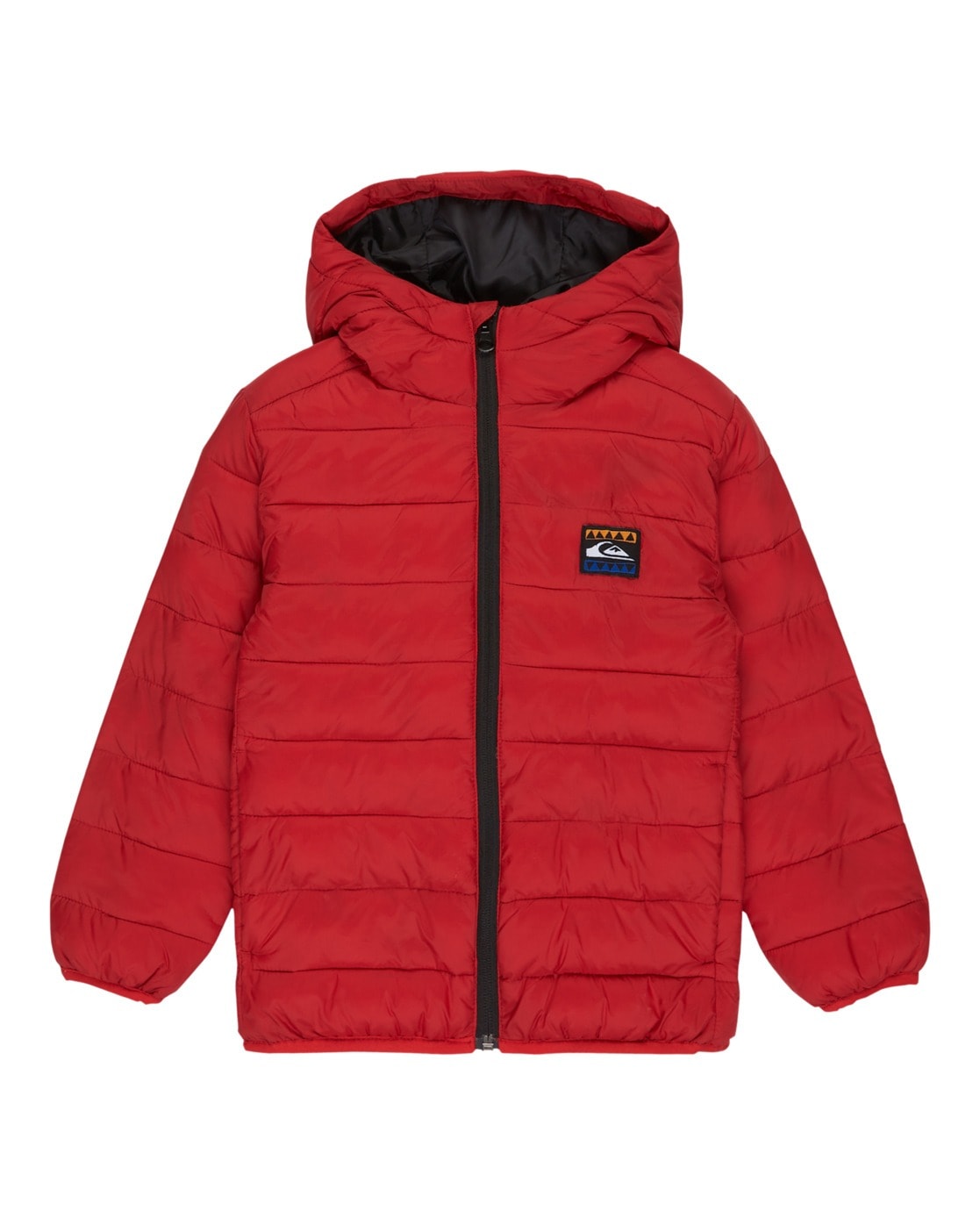 Funktionsjacke QUIKSILVER "Scaly", Kinder, Gr. 6(115-120cm), salsa, 100% Nylon, Jacken Image