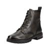 Schnürstiefelette ARA "Ara Stiefelette Glattleder", Damen, Gr. 38, grün (forest), Glattleder, casual, Schuhe