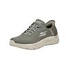 Sneaker SKECHERS "Skechers Sneaker Textil", Damen, Gr. 38, grün (olive), Textil, casual, Schuhe