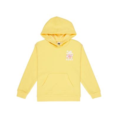 Kapuzensweatshirt ROXY "Surf Feeling Brushed", Kinder, Gr. 14(155-164cm), gelb (lemon drop), 60% Baumwolle, 40% Polyester, Langarm, Sweatshirts Image