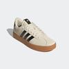Sneaker ADIDAS SPORTSWEAR "VL COURT 3.0", Gr. 38, aluminium, core schwarz, gold metallic, Leder, Synthetik, sportlich, Schuhe, inspiriert vom Design des adidas samba, Topseller