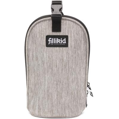Babyflaschenwärmer FILLIKID "hellgrau melange", Baby, grau (grau, melange), Polyester, Babykostwärmer, mit USB Anschluss zum Erwärmen der Babyflasche Image
