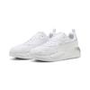 Sneaker PUMA "X-Ray 3 Sneakers Erwachsene", Gr. 37.5, weiß (weiß silber metallic), Obermaterial: Textil, Synthetik; Futter: Textil; Innensohle: Textil; Laufsohle: Gummi, Schuhe