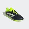 Fußballschuh ADIDAS PERFORMANCE "COPA PURE 3 CLUB FIRM/MULTI-GROUND KINDER", Gr. 35, core schwarz, cloud weiß, lucid lemon, Synthetik, sportlich, Schuhe, geeignet für Rasen- und Kunstrasenplätze