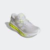 Laufschuh ADIDAS PERFORMANCE "ADISTAR 4", Gr. 40, dash grau, zero metallic, hi, res gelb, Textil, sportlich, Schuhe