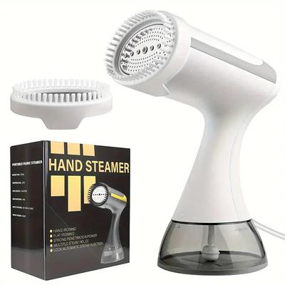 Portable Handheld Steam Iron For Clothes - Quickly Heats Up And Removes Fiber Wrinkles Perfect For Travel And Home Use