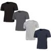 T-shirt da lavoro U-power Linear-Nero-L - Schwarze - - Schwarze