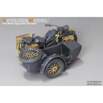Verbesserte Teile VOYAGER PE 3513059 Deutscher Zundapp Moto KS600 Upgrade-Satz FÜR TAMIYA 35384 Image