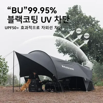 BLACKDOG New Outdoor Super-Large Shade UV Blocking Tent Tarp Waterproof Sun Shelter Park Picnic Beach Sea Fishing Canopy Tents