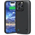 Custodia sottile per caricabatteria per iPhone 16 Pro Max Custodia di ricarica Batteria estesa Banca di potere portatile funda bateria Custodie di alimentazione