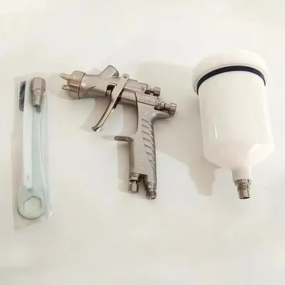 Plum Blossom Nozzle DRAM Spray Gun High Atomization Car Topcoat Pot 1.3 Caliber Spray Gun Gravity Spray