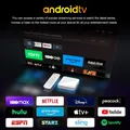 LEFFOT H313 Android14.0 Allwinner H313 Smart TV Box 4K 2GB RAM 8GB/16GB ROM Lettore multimediale Google Supporto IPTV Set Top Box