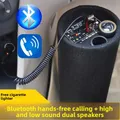 Altoparlante a cilindro Bluetooth senza fili per telefono cellulare Audio domestico 12v24v220v Subwoofer per auto con cavo di installazione Può parlare
