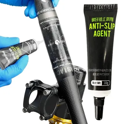 10g Carbon Fiber Anti Slip Agent for Seatpost Handlebar Frame Stem Carbon Fiber Surfaces Protection Bike Grease Anti-Slip Grease