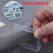 10pcs Tablecloth transparent anti slip clip fixing buckle household table corner tablecloth clip fixing device plastic buckle