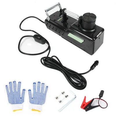 Car Jack Electric Tire Lifting DC12V 15T Electric Floor Jack Hydraulic Lifting Kit Tire Changing Replacing for Car Van Truck SUV