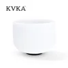 KVKA-Klangschale aus mattiertem Quarzkristall, perfektes Klangchakra, Yoga-Klangheilung, 10", 432 Hz oder 440 Hz, 1 Stück, C, D, E, F, G, A,