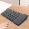 Wireless Keyboard Built in Trackpad Durable Lightweight 2.4G 78 Key Kaypad Portable for Laptop Computer Desktop Smart TV Tablet