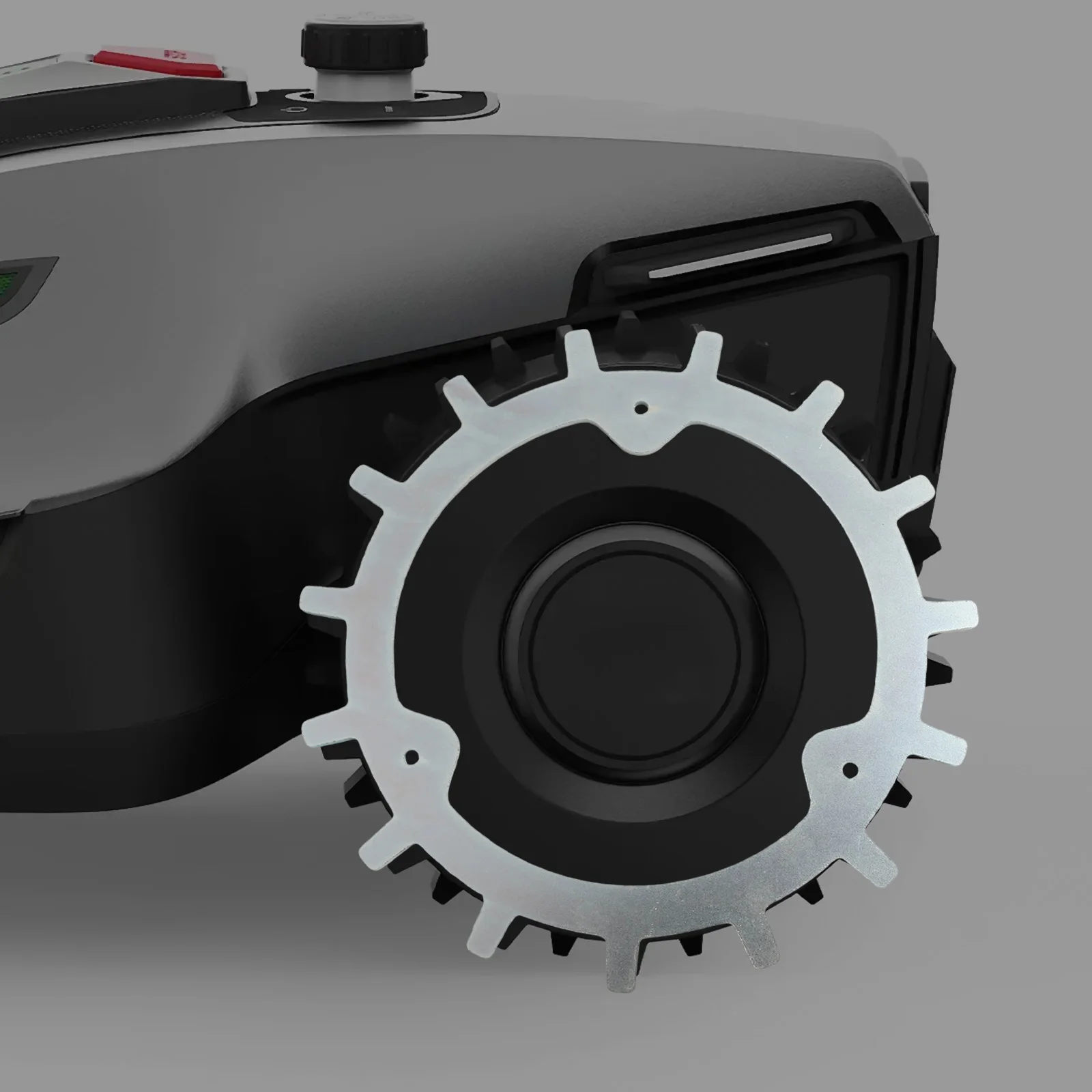 Für Mähroboter Mammotion Yuka Mini, verbesserte Mäherleistung, 210 x 2,0 mm, einfache Integration, verbessertes Traktionsdesign