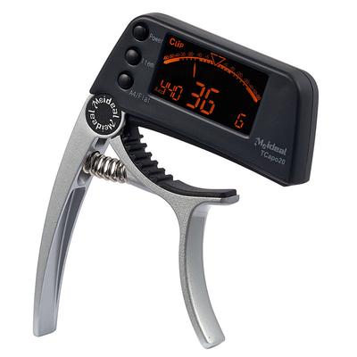 DUAL-USE GUITAR CAPO TUNER WITH LCD DISPLAY Zinc Alloy 2 in 1 Capo and Tuner for Acoustic Electric Guitar Accurate Pitch Adjustment Tool